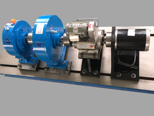 DC motor test bench